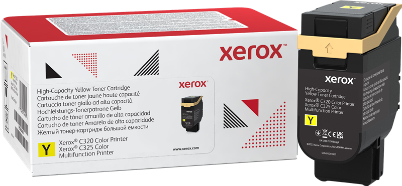 Original Xerox C320-325 / 006R04830 Toner Gelb  Hohe Kapazität